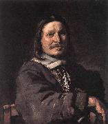 HALS, Frans Portrait of a Seated Man oil painting artist